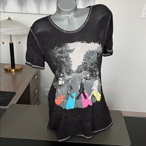 The Beatles Abbey Road Graphic Top